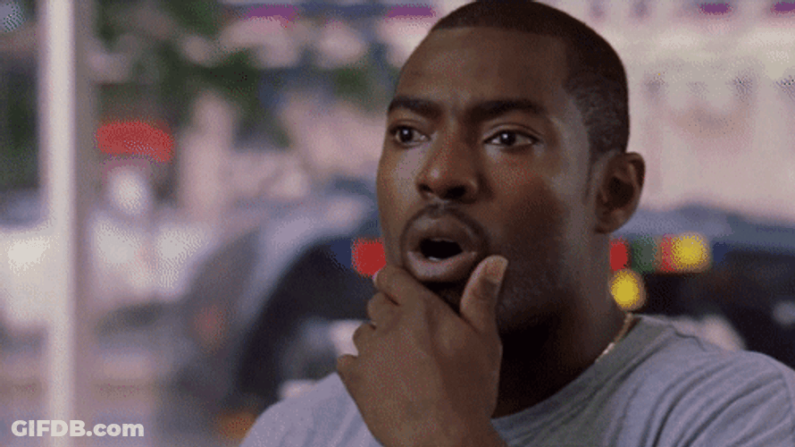 Shocked Black Man Mindblown GIF