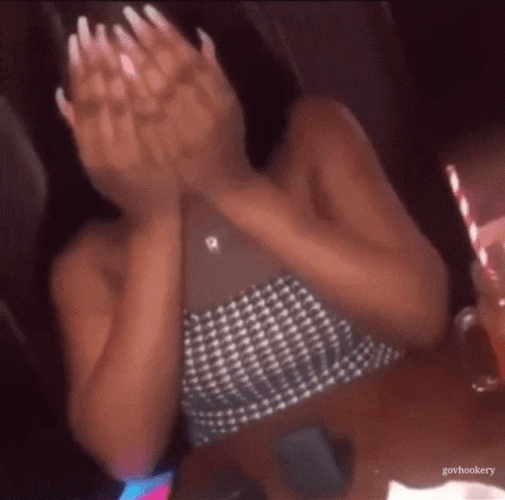 Shocked By What Saw On Phone Facepalm Meme GIF