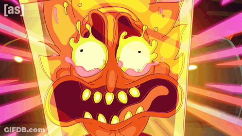 Shocked Cartoon With A And S GIF