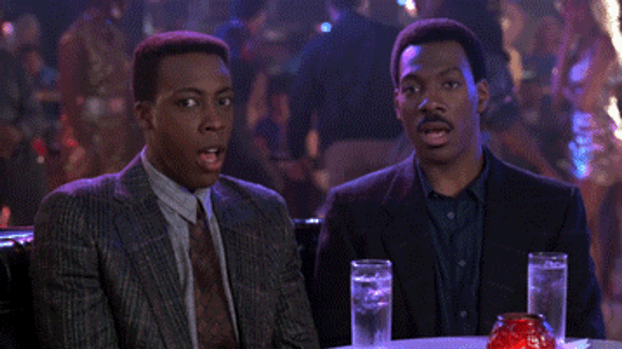 Shocked Coming To America GIF