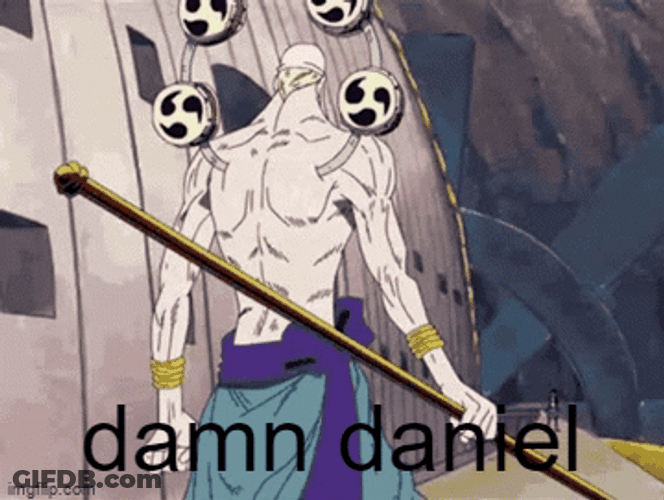 Shocked Face Damn Daniel One Piece GIF