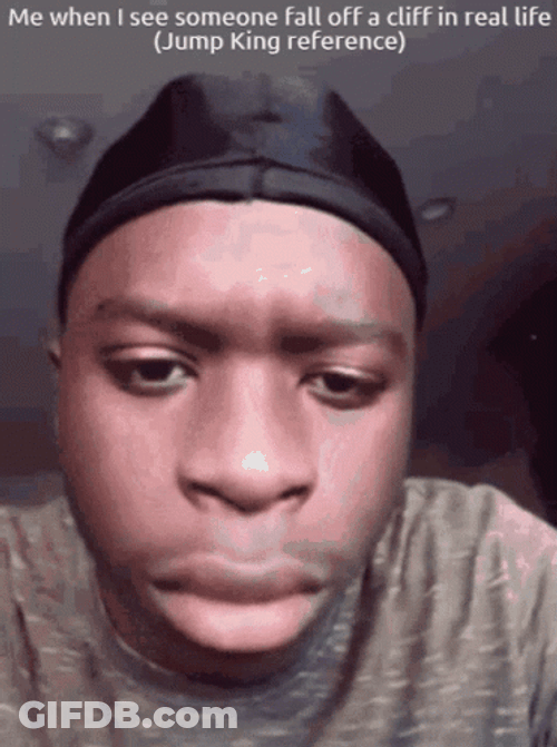 Shocked Face Dead GIF