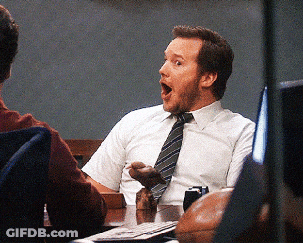 Shocked Face GIF