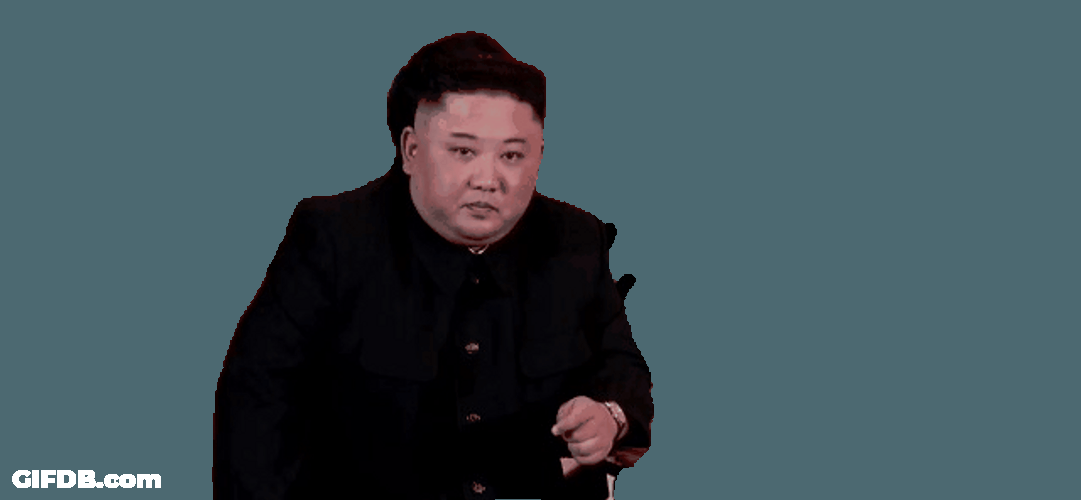 Shocked Face Kim Jong Un GIF