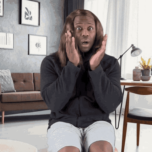 Shocked Guy Head Explode Animation GIF
