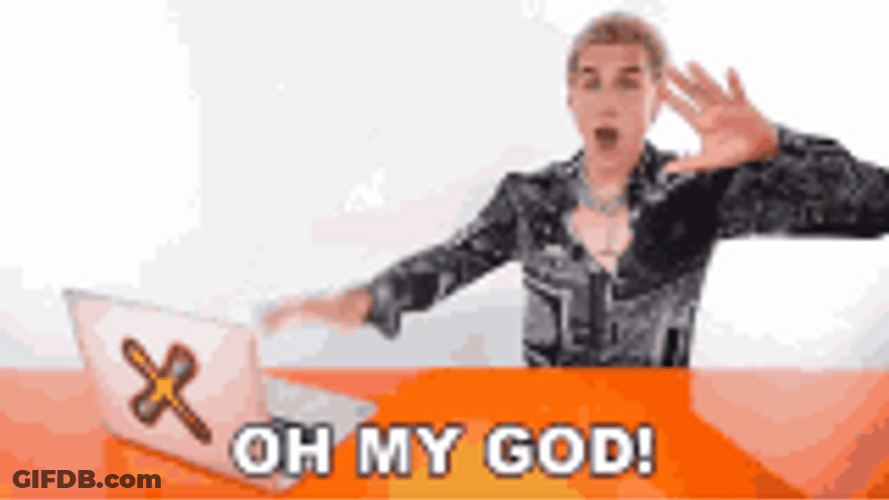 Shocked Hairstylist Brad Mondo Oh My God GIF