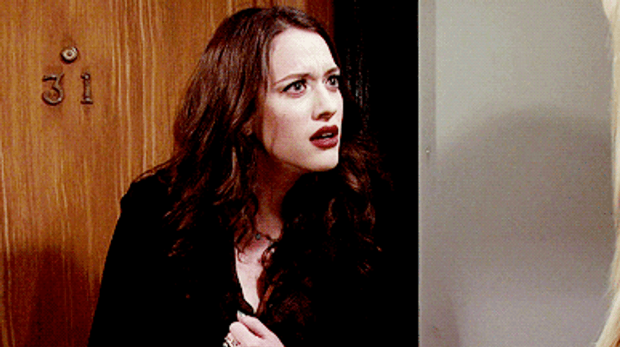Shocked Kat Dennings What Really GIF