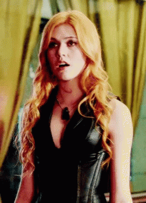 Shocked Katherine Mcnamara GIF
