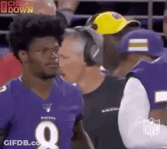 Shocked Lamar Jackson GIF