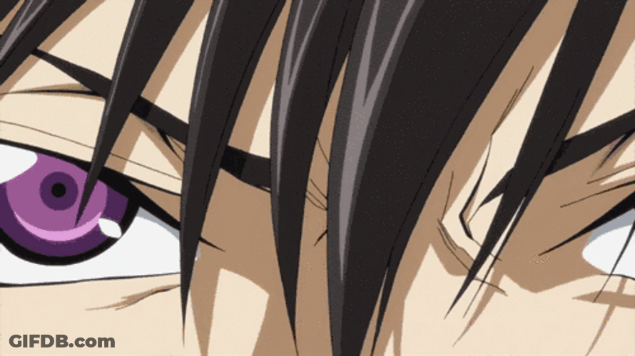 Shocked Lelouch Lamperouge Eyes GIF