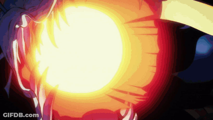 Shocked Luffy Vs Kaido GIF