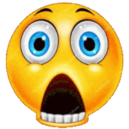 Shocked Meme Emoji Sticker GIF