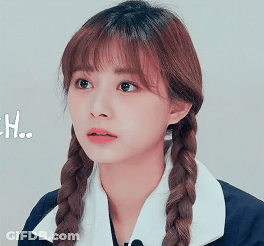 Shocked Poker Face Twice Tzuyu GIF