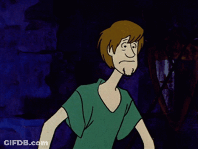 Shocked Shaggy Zoinks GIF
