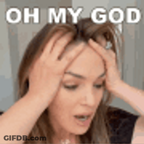 Shocked Sharzad Kiadeh Oh My God GIF