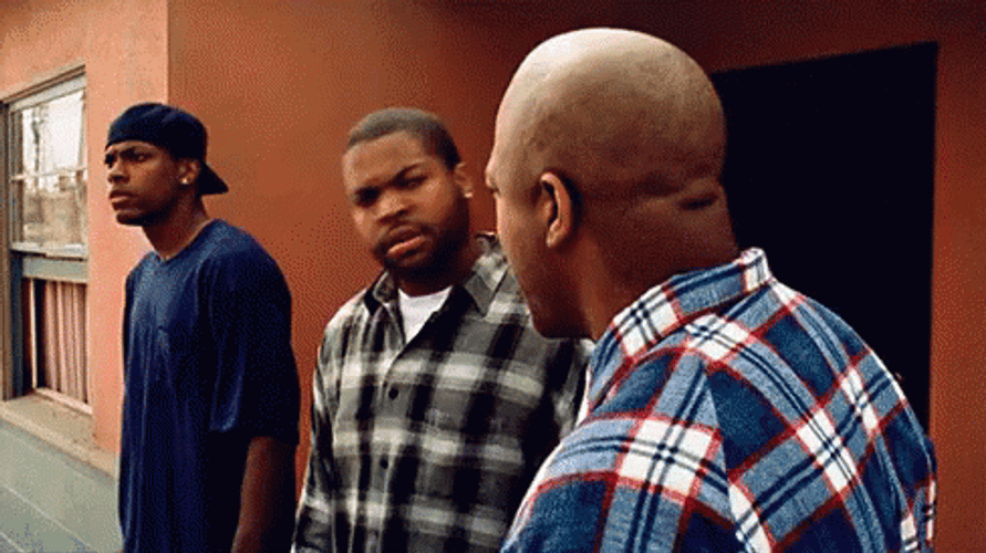 Shocked Smokey, Craig Jones And Deebo Friday Movie GIF