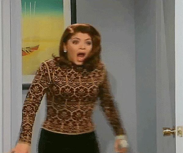 Shocked Soraya Montenegro GIF