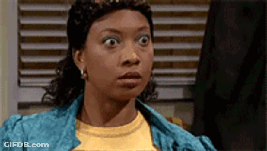 Shocked Suspicious Wide Eyes GIF