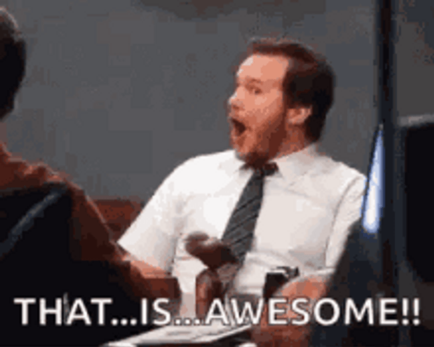 Shocked That Is Awesome GIF