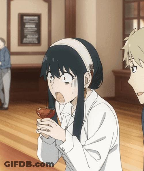Shocked Yor Forger Spy X Family GIF