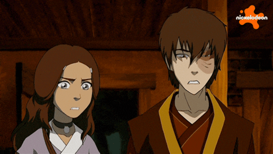 Shocked Zuko GIF