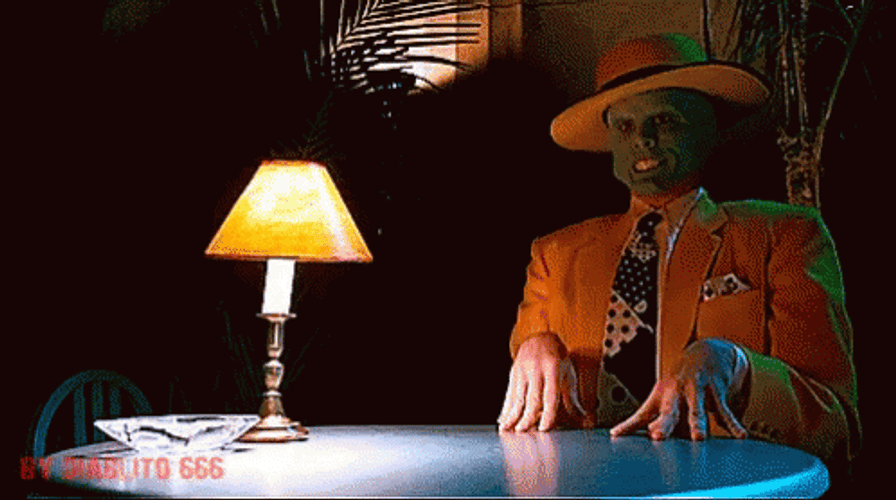 Shocker Reaction Of The Mask GIF