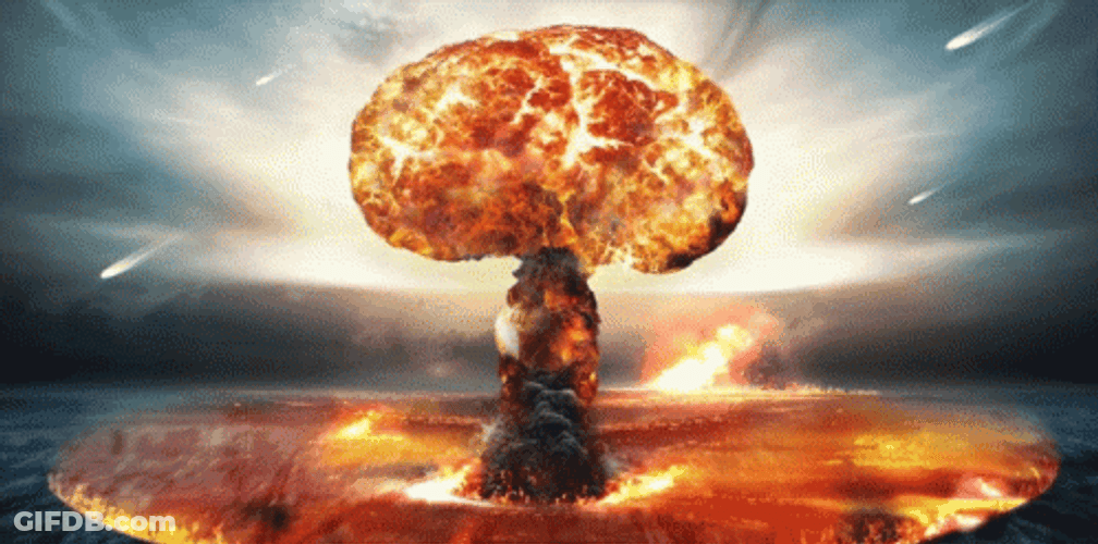 Shocking Mushroom Cloud GIF