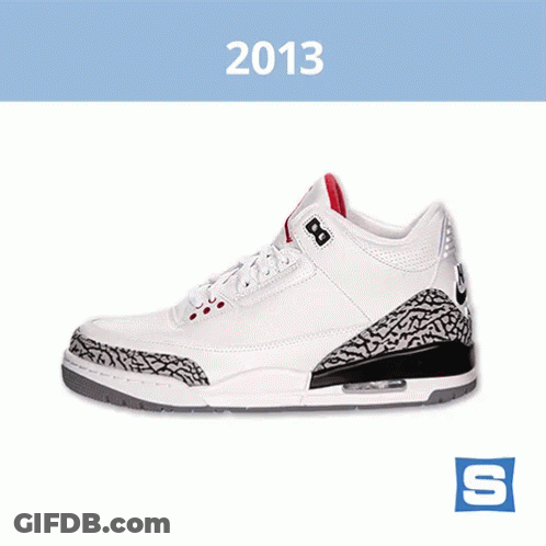 Shoe With 2013 Above GIF