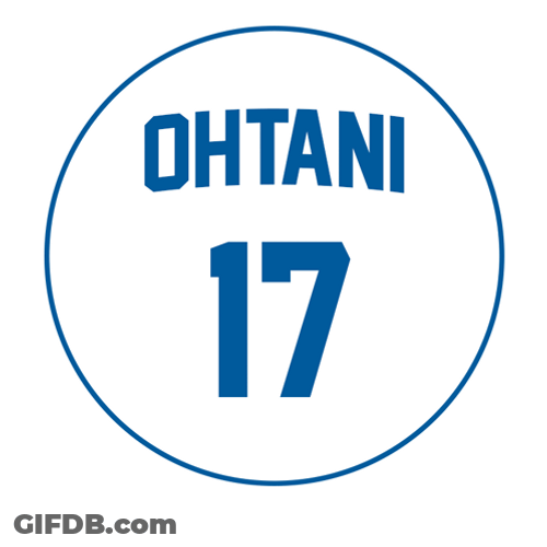 Shohei Ohtani 17 Animation GIF