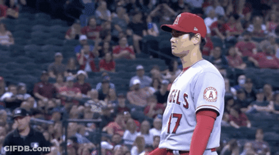 Shohei Ohtani Disappointed GIF