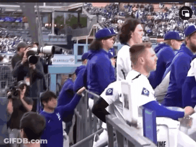 Shohei Ohtani High Five GIF