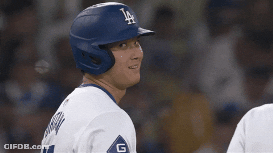 Shohei Ohtani Side Eye Face GIF