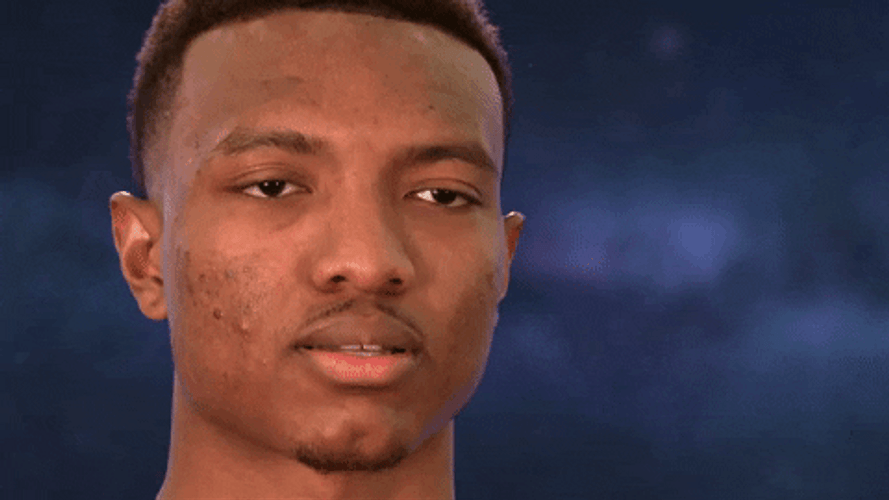 Shookt Blinking Guy Wendell Carter GIF