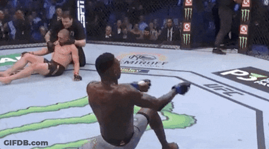Shoot It Israel Adesanya GIF