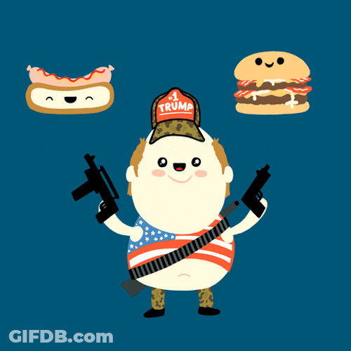 Shoot It With Your Mini Uzi GIF