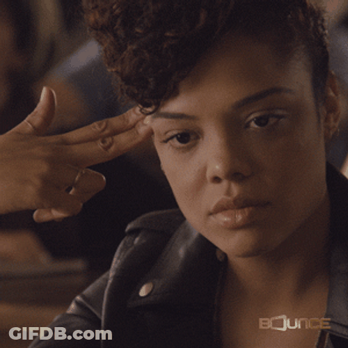Shoot Myself Tessa Thompson GIF
