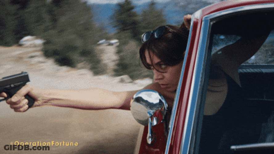 Shoot Them Aubrey Plaza GIF