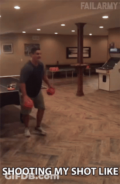 Shoot Your Shot Like Diving Down GIF