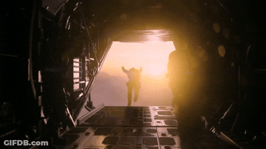 Shooter Drop From The Sky GIF