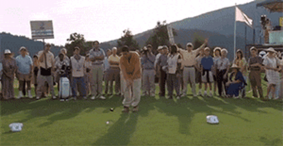 Shooter McGavin Adam Sandler Golf GIF