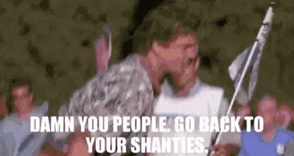 Shooter McGavin Damn You People GIF