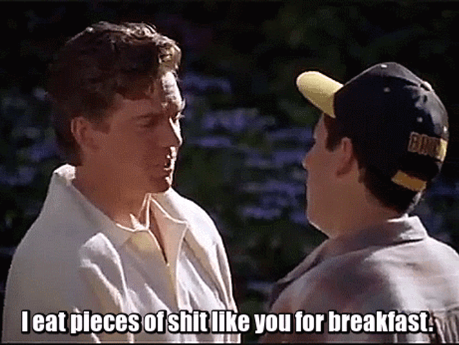 Shooter McGavin Eat Shit Like You GIF