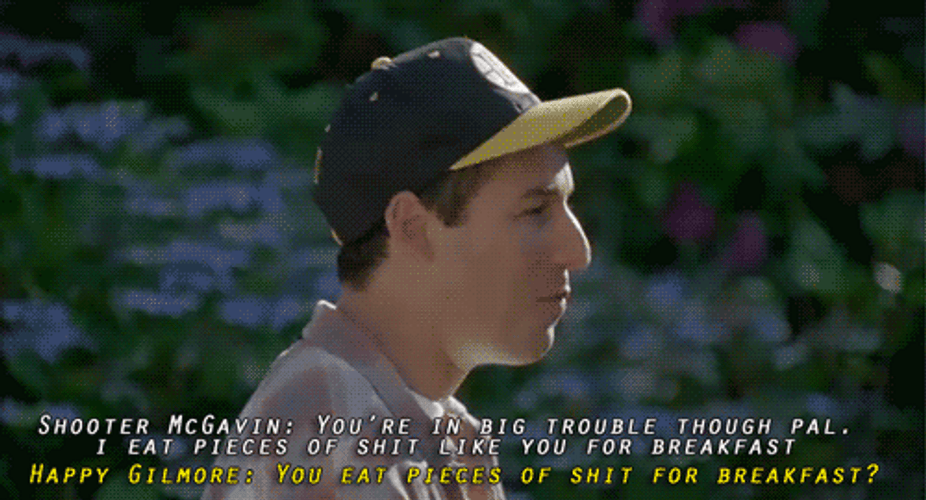 Shooter McGavin You're In Big Trouble GIF