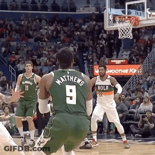 Shooter Wesley Matthews GIF