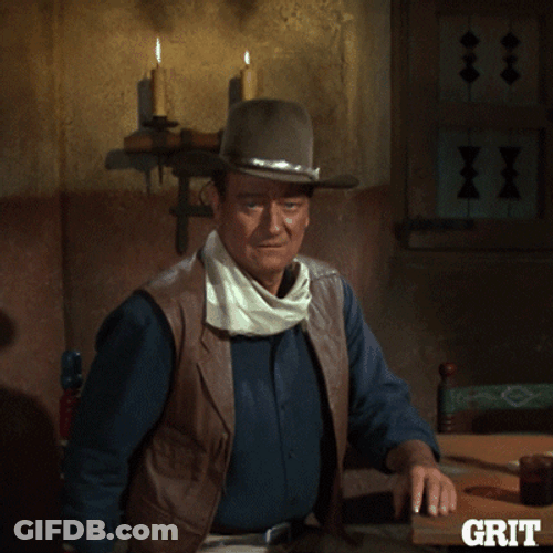 Shooters Shoot John Wayne Grit GIF