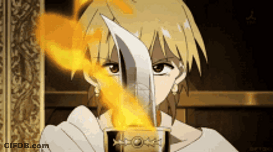 Shooting In Magi Anime GIF