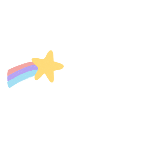 Shooting Star Cute Animation GIF