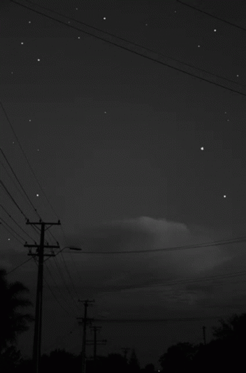 Shooting Star Dark Aesthetic GIF