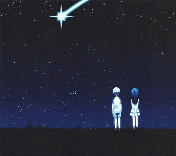 Shooting Star Gokukoku No Brynhildr GIF