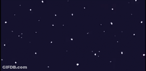 Shooting Star In Night Sky GIF